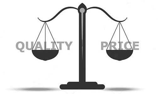 Equilibrio entre calidad y precio